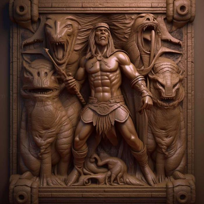 Games (Conan Exiles 1, GAMES_33013) 3D models for cnc